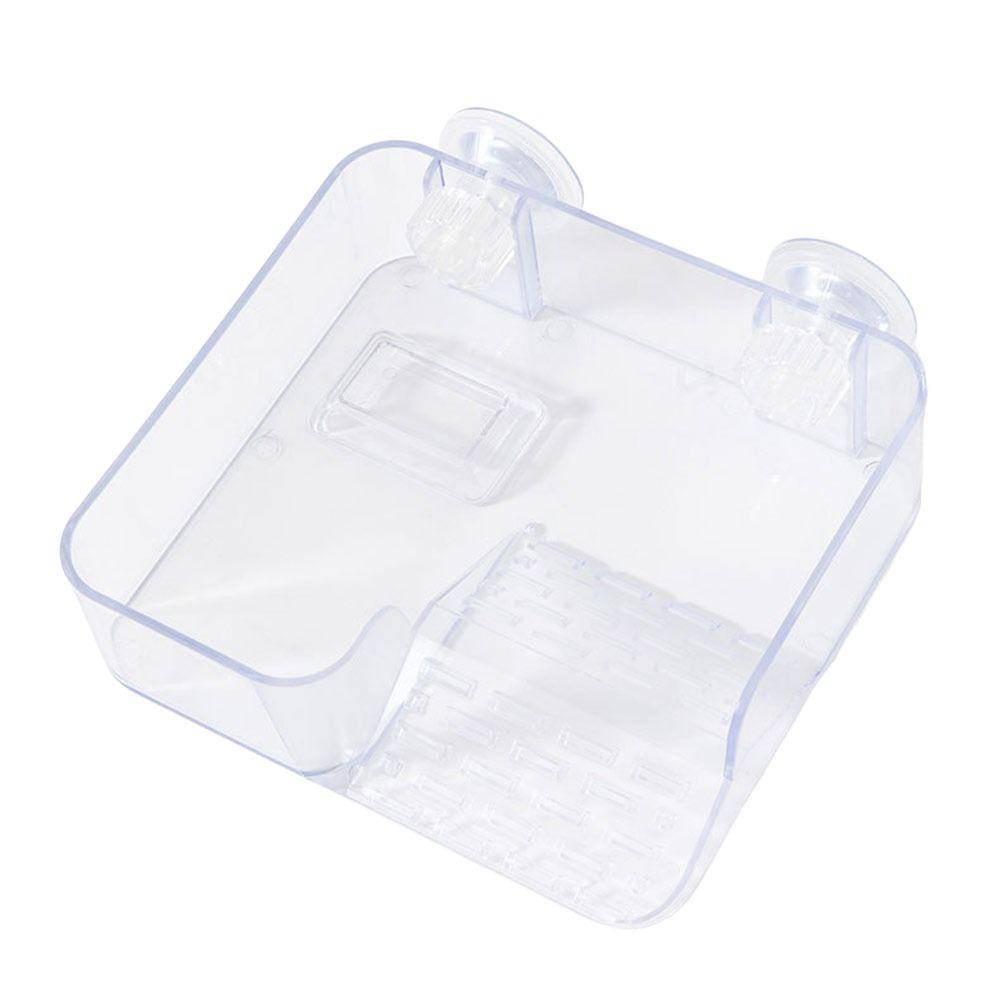 Transparente Acryl-Schildkröten-Sonnenbadplattform mit Sonnenbereich Wandmontierte Schildkröten-Trockenplattform Saugnapf