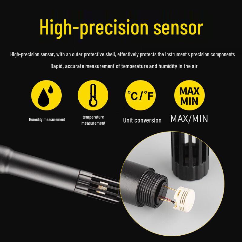 Smart Sensor AR847 Industrial Digital Temperature and Humidity Meter