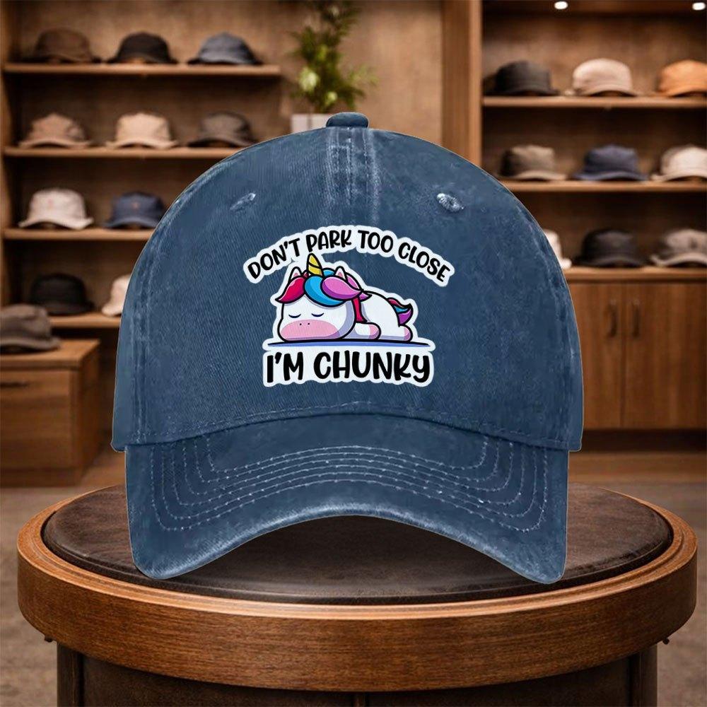 A Trendy Baseball Cap with a Print That ShouldnT Be Too Close to Me Because IM Quite Large ItS a Casual Duckbill Hat Adjust 1pc