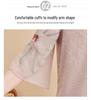Mom's Stylish Chinese Stand Collar Chiffon Top for Spring/Summer - Seven-Sleeve Blouse for Middle-Aged & Elderly Women