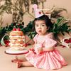 Strawberry 1st Birthday Hat - Girl Sweet One Birthday Decorations, Girls Pink First Birthday Crown, Strawberry Theme Cake Smash Props, Berry Sweet