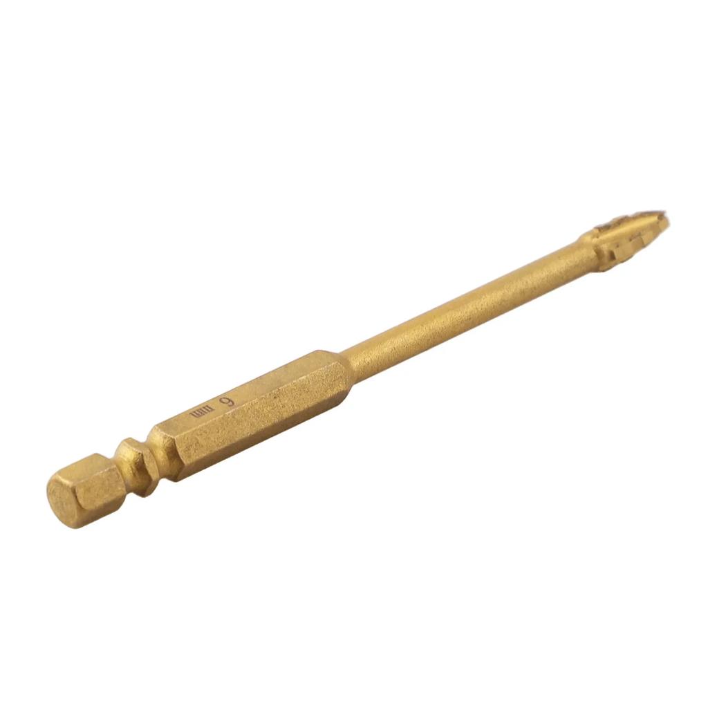 Construction Projects 2pcs Drill Bit Glass Drilling Bits Cooling Required Marking Point Metal Material Stabilize Drilling