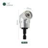 Yunbei 300mm Flexible Black Hose with Silver Corner Tool and Ten-Hole 25mm Bit Set