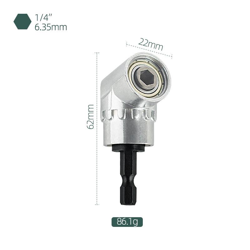 Yunbei 300mm Flexible Black Hose with Silver Corner Tool and Ten-Hole 25mm Bit Set