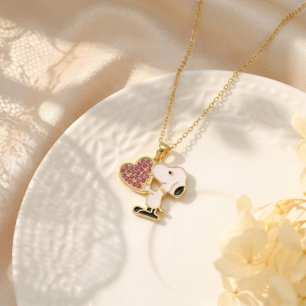 European-American Style Titanium Steel Diamond Necklace: Versatile, Fashionable, High-End Accessories for Women