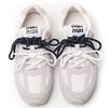 2024 Autumn Women's Dexun Leather Sneakers: Two-Color Laces, Forrest Gump Style, Casual Dad Shoes