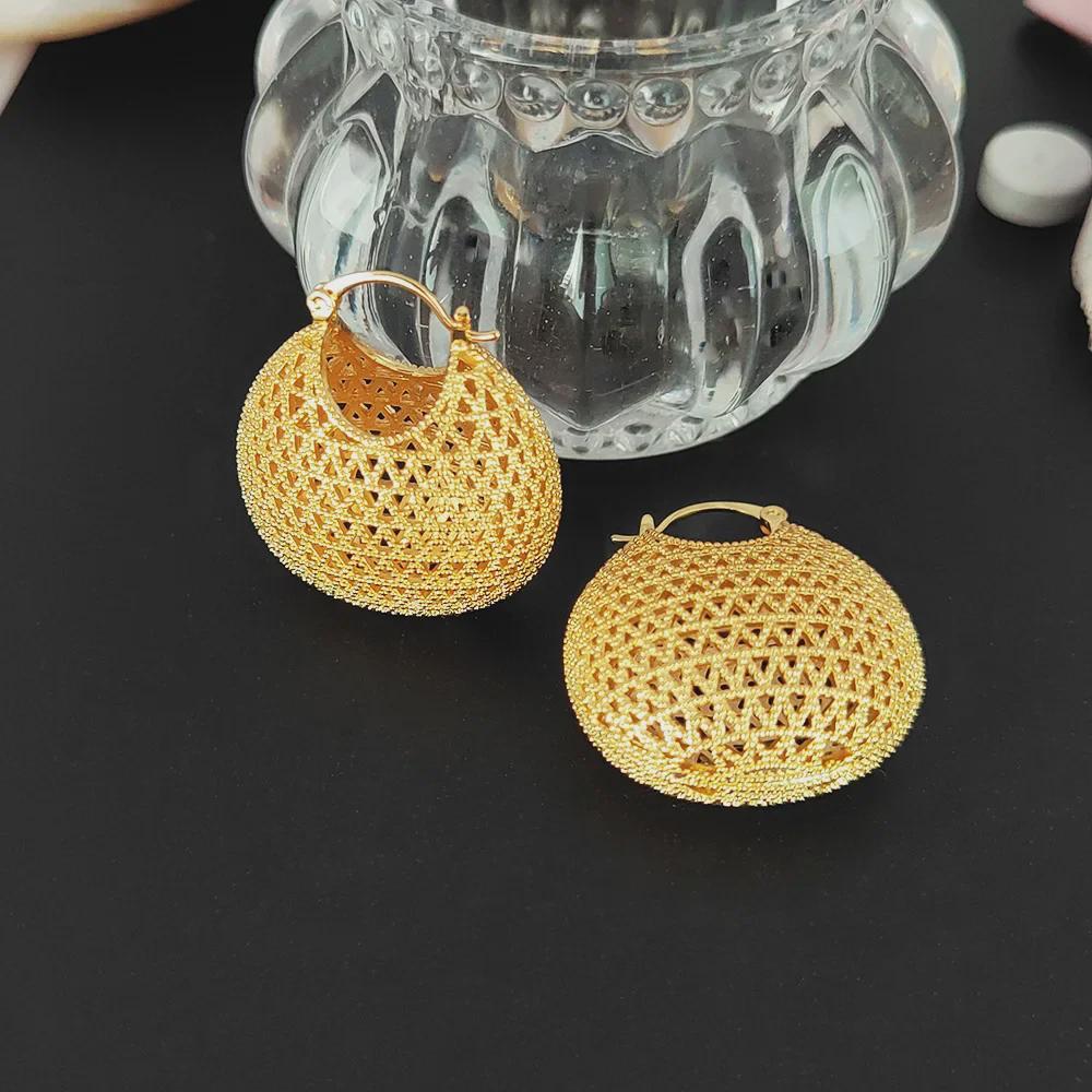 24K Gold-Plated Blue Earrings: Elegant, Versatile, and Fashionable