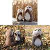 Playful Otter Plush Toy Cute Animal Doll Gift For Kids And Teens
