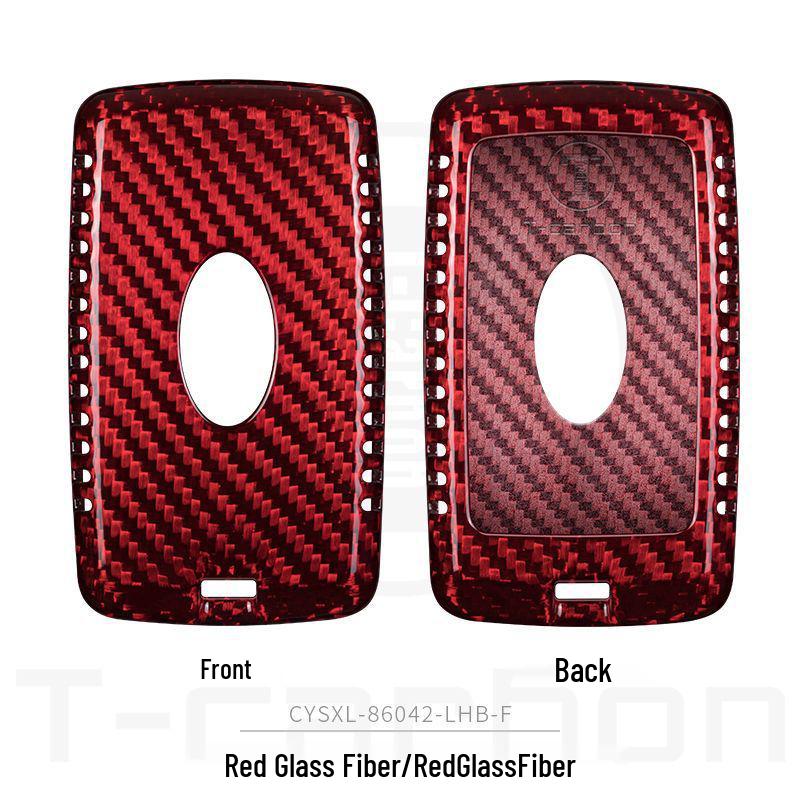 T-Carbon Carbon Fiber Key Shell for Land Rover & Jaguar XFL - Protective Cover
