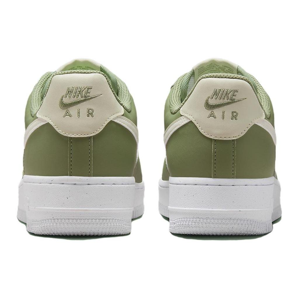 Nike Air Force 1 07 Oil Green Women Sneakers White Gum-Medium-Brown Sea-Glass HF5062-386