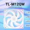 Thermalright TL-M12QW Case Fan-Quiet,PWM Function Wireless Splicing Building Block CPU Fan,Infinity Mirror ARGB Lighting Effects,New Power Chip