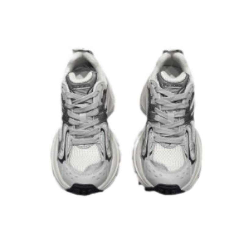 Thick-soled Heightening Dad Shoes 2025 Spring and Summer New Women's Shoes Versatile Lace-up Fashion Casual Soft-soled Sports Shoes