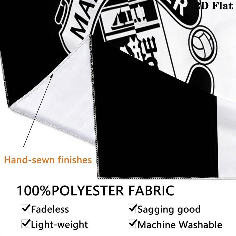 Man Utd L Wall Hanging Printed Fabric Blanket Decorative Tapestries for Bedroom Living Room Home Decor