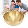 Salad Bowl Stainless Steel Mixing Bowls Double Walled Insulation Dustproof Round Bowl for Home Restaurant Camping