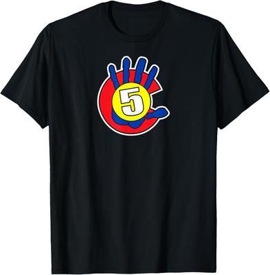 High 5 Plumbing, Heating, Cooling and Electric Colorado Love (Font and Back) T-Shirt