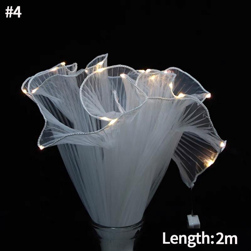 White Floral Packaging for Bouquets Flower Wrapping Paper Pearl Wave Decorative Mesh Wrapping Paper Wrinkled Gift Packaging
