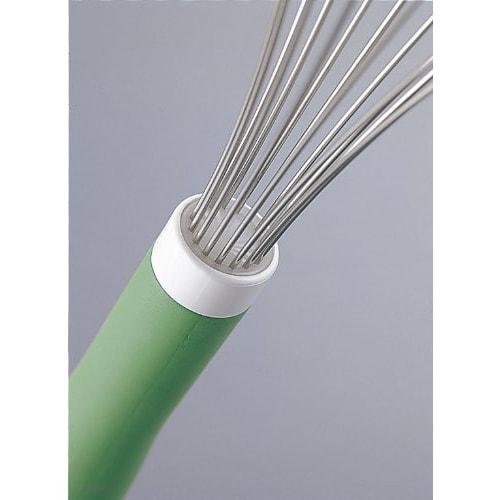 Endo Shoji TKG Antibacterial Color Handle Whisk, 30cm, Yellow, Made in Japan with SUS304, Nylon, and Polypropylene, BAW3208