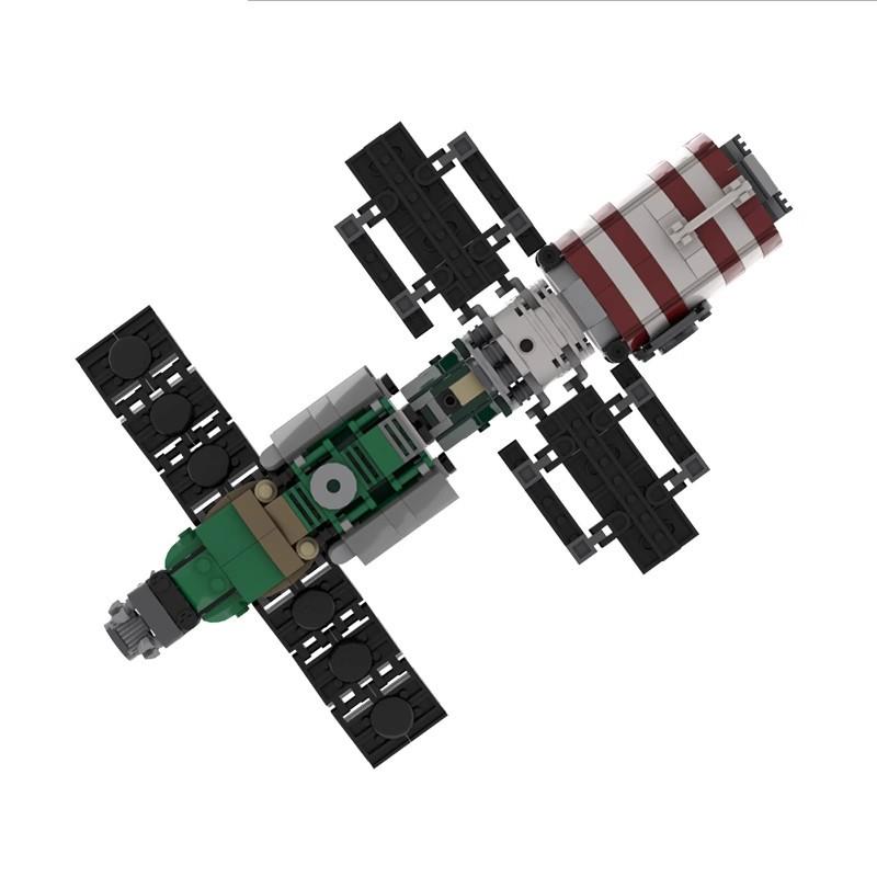 Orion Spacecraft Building Block Collection Model DIY Popular Science Education Salute No 7 Soviet Space Station Building Block Toys