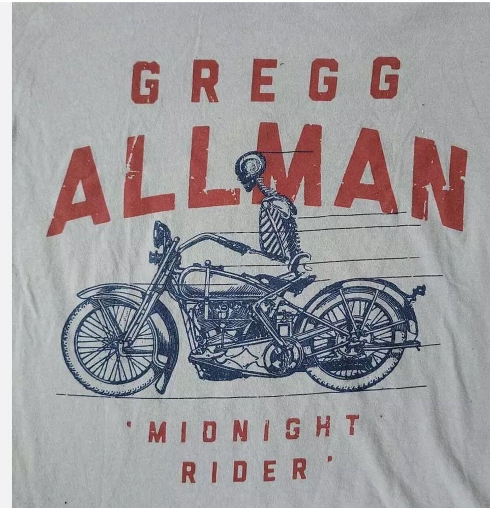 

Gregg Allman Midnight Rider Band Collection S to 5XL T-shirt Unisex T-Shirt L