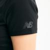 New Balance Tee Rqk Nbnee2w422 19 Women S Semi Crop Tight Short Sleeve Tee  Slim