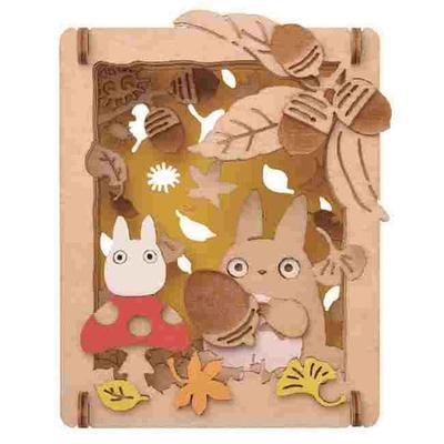 Paper Theater -Wood Style- My Neighbor Totoro PT-W02X Acorn Finder