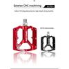 Pedales de Bicicleta ENLEE de una Pieza Aleación de Aluminio CNC Ultraligeros Rodamiento Sellado Du Pedales para Bicicleta BMX Mtb Accesorios