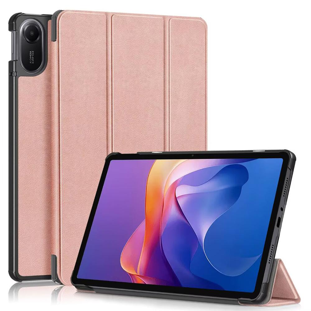 Case for Xiaomi Redmi Pad 2 11-inch 2025/Redmi Pad 2 Pro 12.1 2025 with Auto-Sleep Function PU Leather Tri-Fold Protective Case