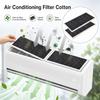 2Pcs Dustproof Air Conditioner Filter Breathable Honeycomb Filter Mesh Durable Air Cleaning Filter
