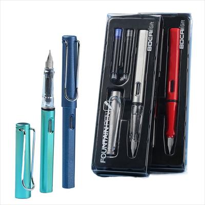 Business Mädchen Jungen Student 0,38 mm Kinder Luxus Stift Set Füllfederhalter Set Tintenstift Schreibstift