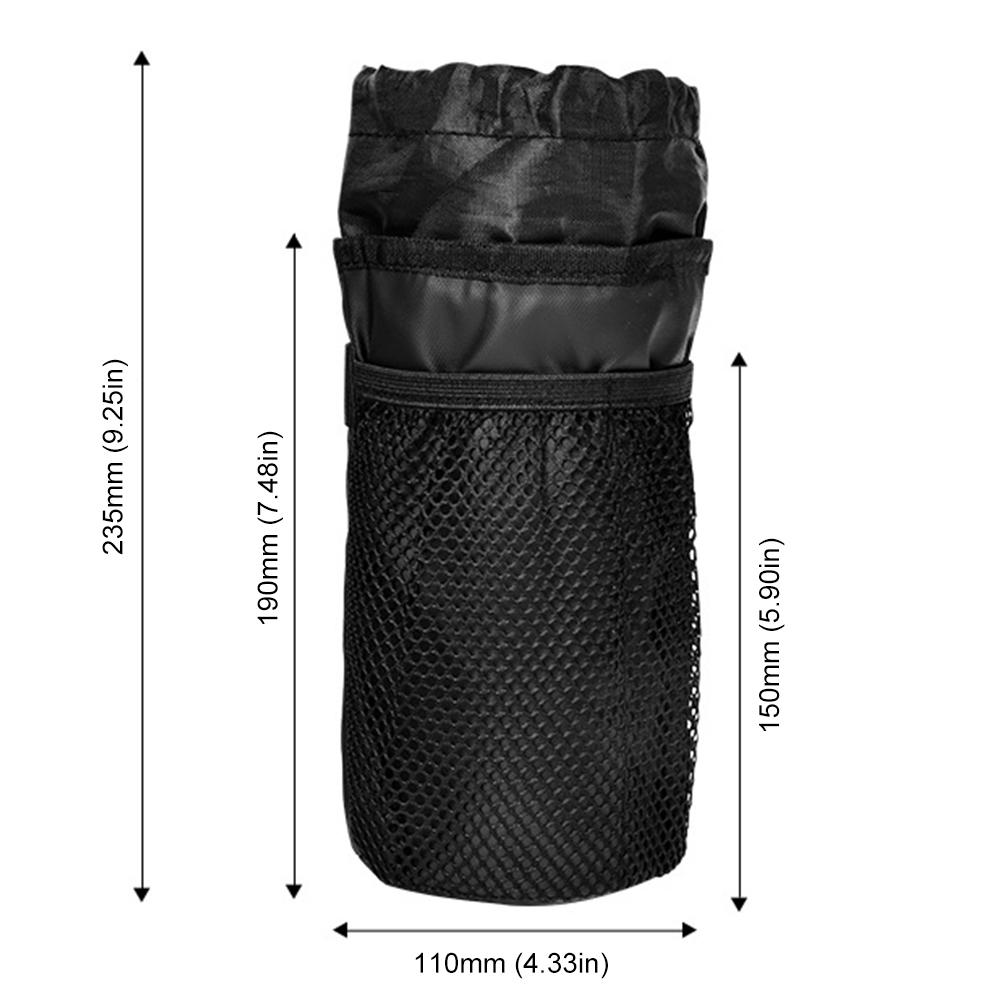 Bicycle Water Bottle Bag Cycling Water Bottle Carrier Pouch Bike Bag MTB Bike Insulated Kettle Handlebar Bag Bicycle Accessories