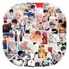 50 Cartoon Anime Summer Stickers: Waterproof for Journals, Bottles, and Computers