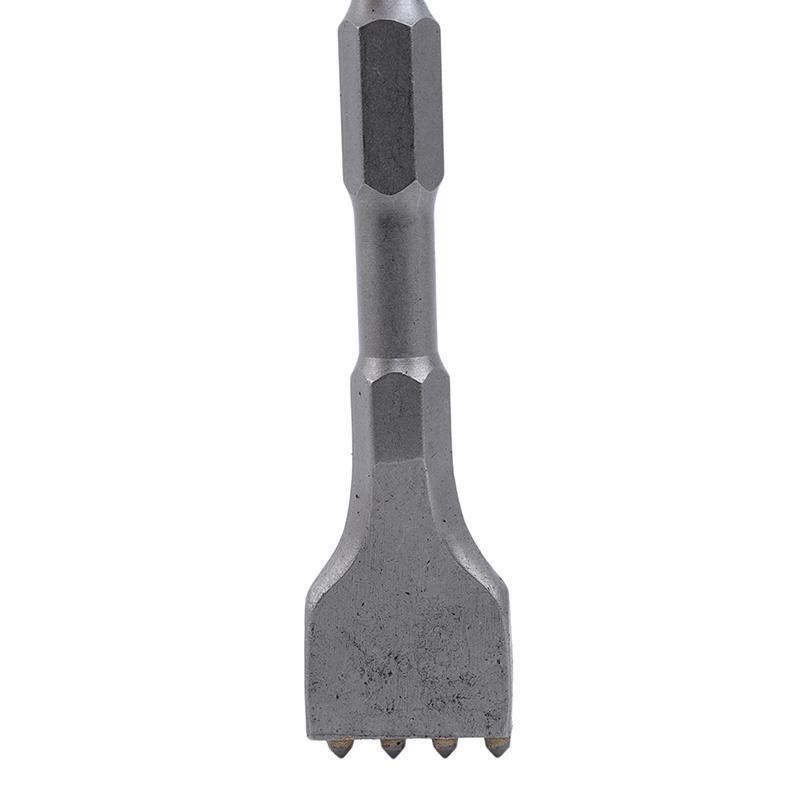 Square Handle Four Pit Electric Hammer Drill Shovel Wall King Wall Slotted Special Drill