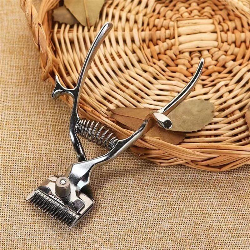 M-Moderní-Profesionální manuální zastřihovač vlasů Nůžky na úpravu zvířat Zastřihovače Tichý holičský nástroj Pro domácnost, Úpravu zvířat