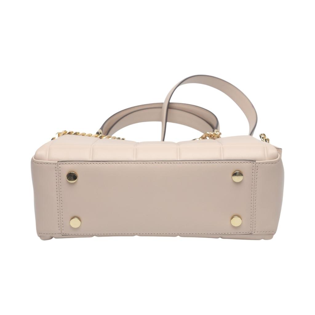 Michael Kors quilting Shoulder Bag Handbag leather pink beige Women 30FIGUSS6L Used