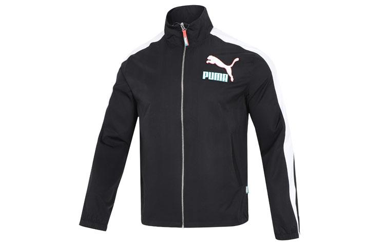 PUMA Fall 2022 T7 Collection Jackets Men s Black Stand Collar Moderate Other 537757-01 2XL