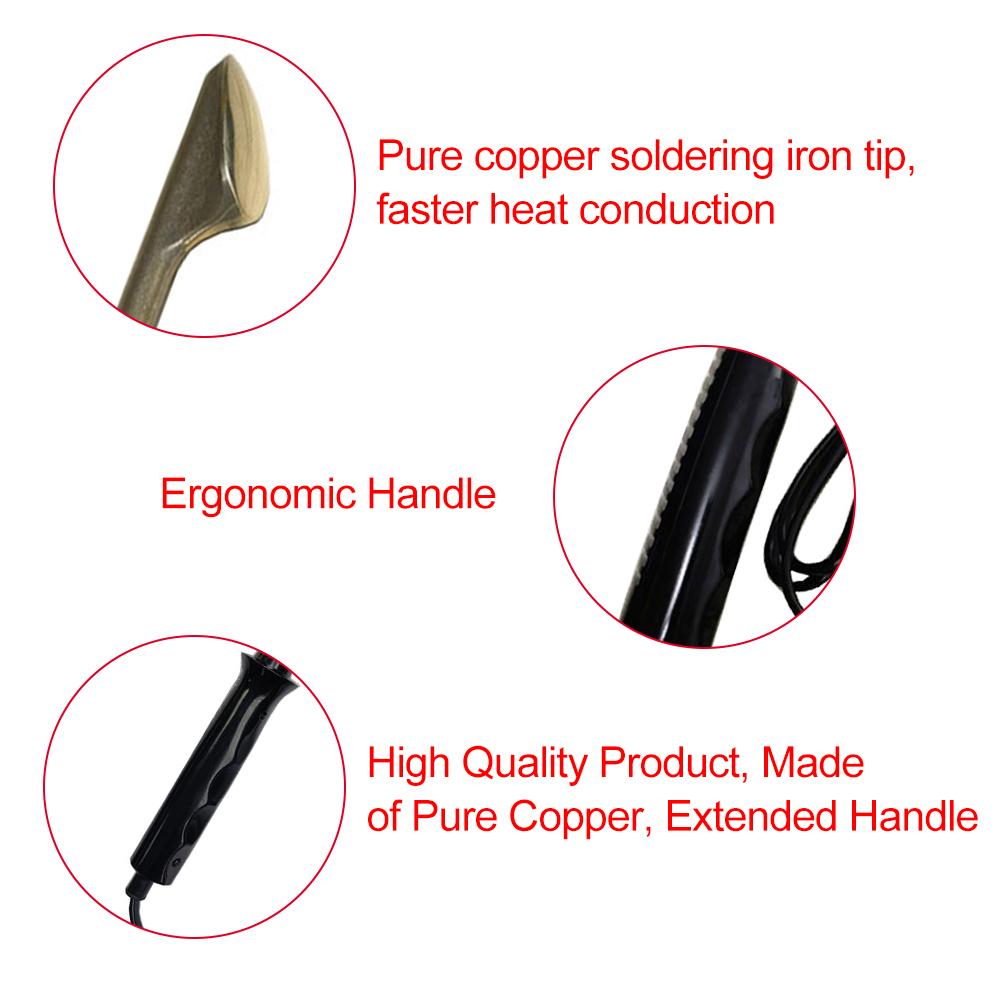 50W 220V Portable Mini Electric Iron for Leather Clothing Bag Shoes Car Bumper Repair Electric Soldering Iron Wrinkle