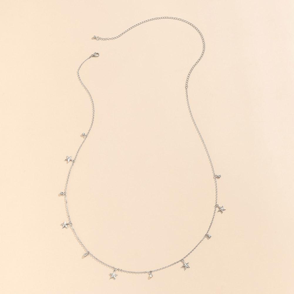 Sommer Neu Boho Minimalistisch Mehrschichtige Taillenperlen Für Frauen Pailletten Kette Geometrischer Bauchschmuck I0T4