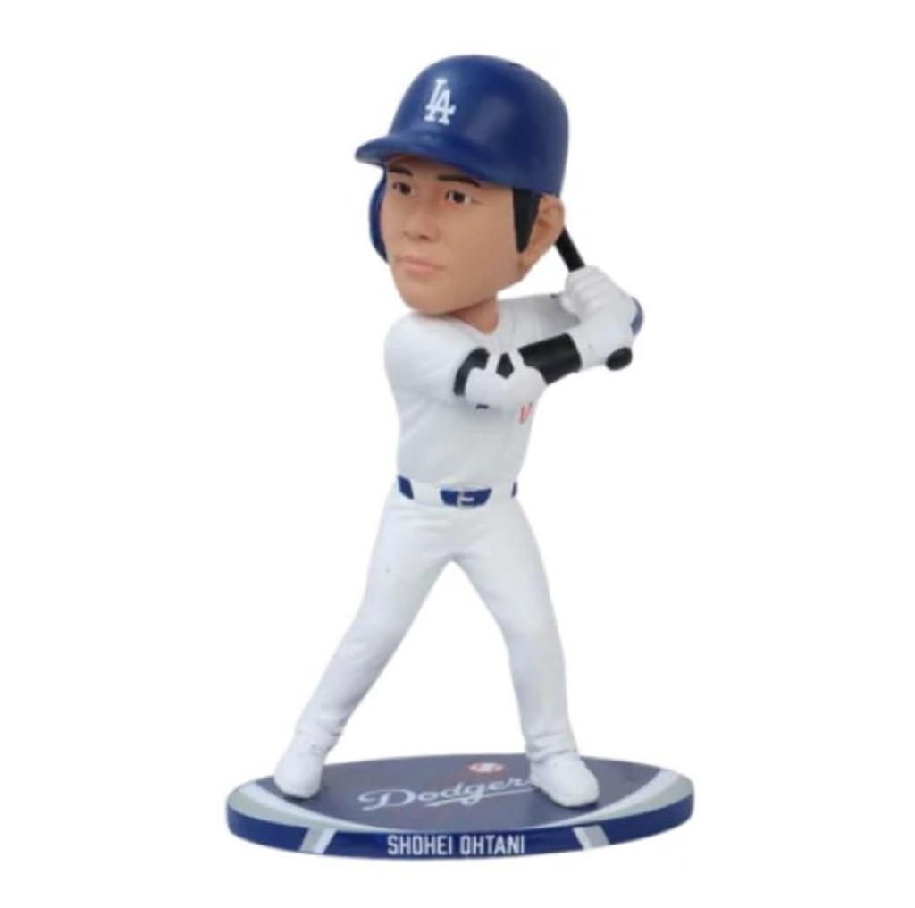 Shohei Ohtani Los Angeles Dodgers 5-inch Bobblehead Doll, Batter, White, 2024 Superstar Series Commemorative Edition (Limited To 2024)