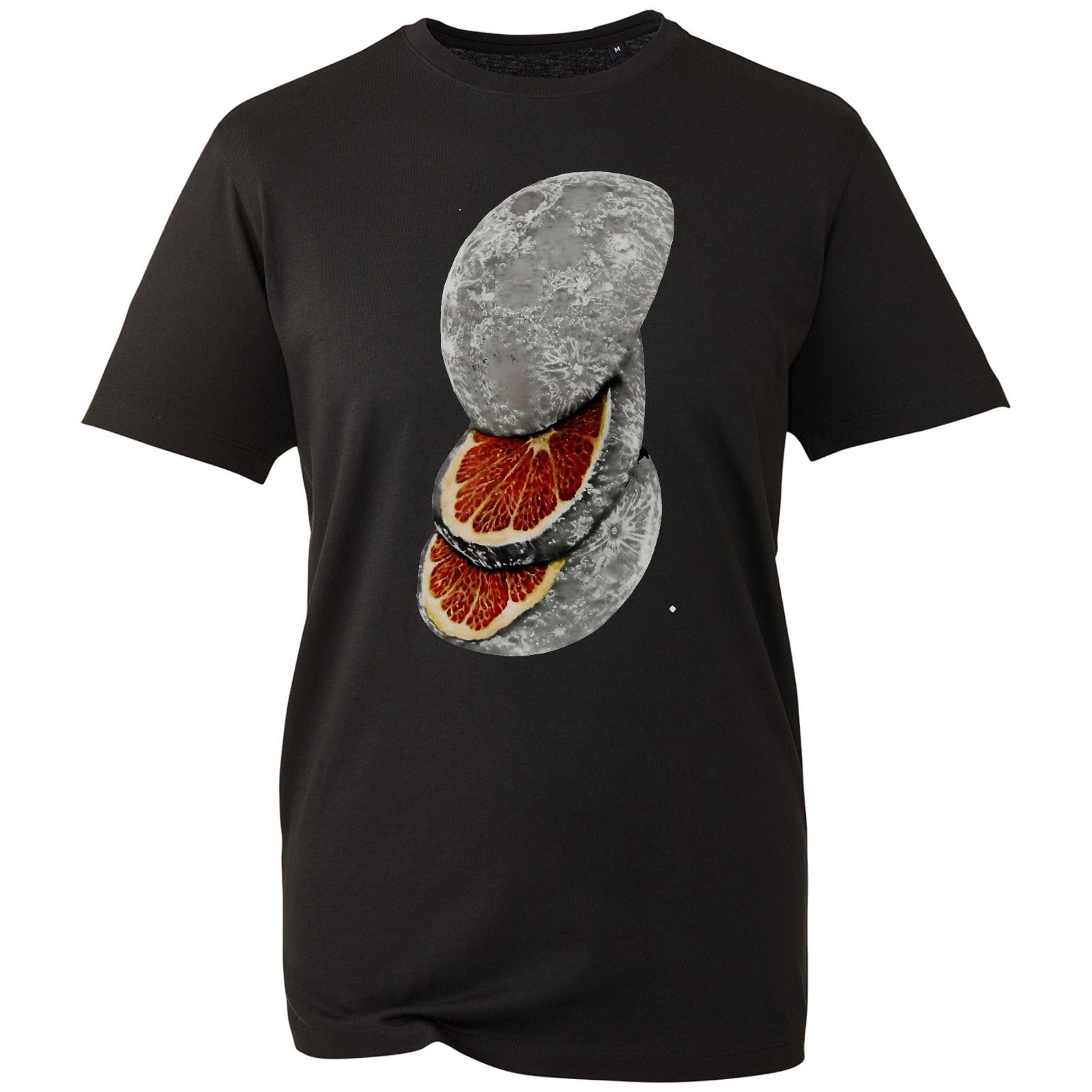 Lunar Fruit T-Shirt Moon Grape Astronaut Space Astronomy Men s Gift Unisex Tee XXXXL