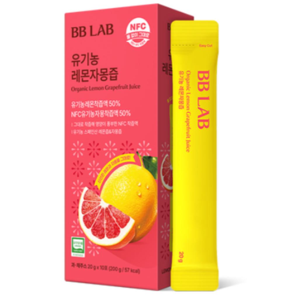 BB LAB Organik Limon Suyu 10 Adet 3 Çeşit