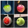 Fruit Shaped Car Ornament Hanging Bag Pendant Decor Rearview Mirror Pendant  Christmas Gift