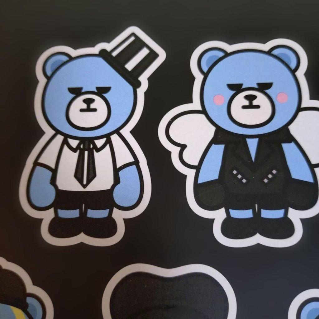 [USED] BIGBANG YG Bear KRUNK Plush Toy V.I DOOM DADA