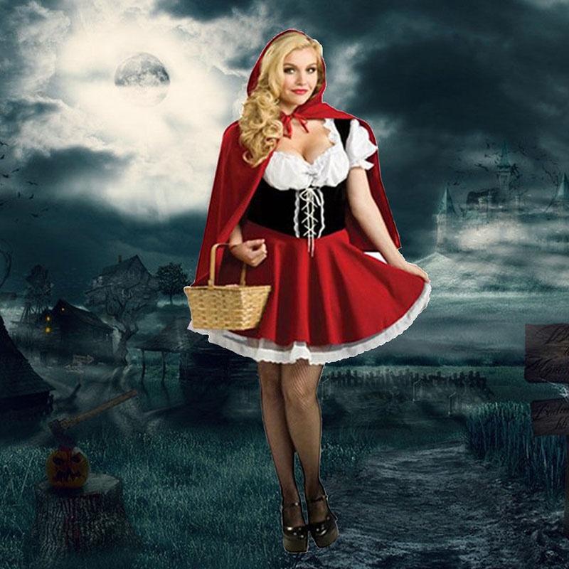 Charming Little Red Riding Hood Fancy Dress For All Occasions Available In Plus Sizes