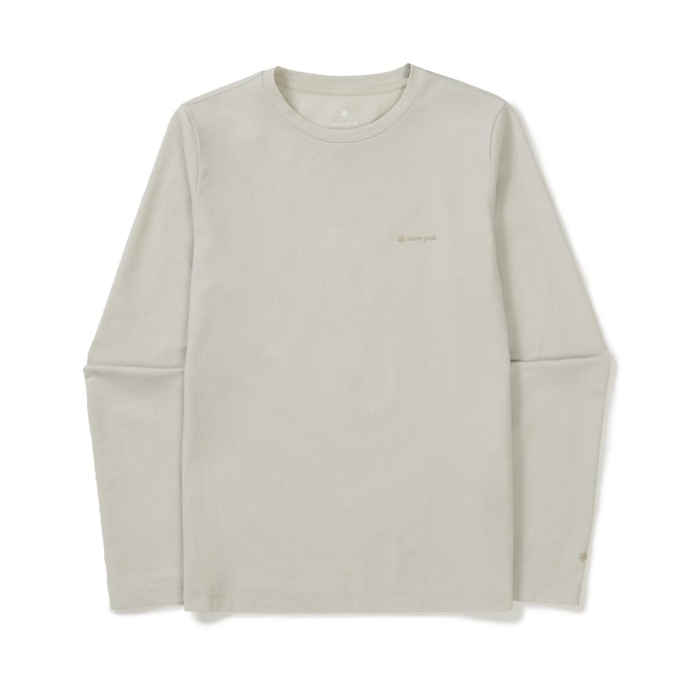 [Snowpeak] Quick Dry Primeflex Women's Long Sleeve T-Shirt Light Beige (S26SWTTL21)