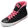 Cons Life Style Comfortable Simple High Top Canvas Shoes Women Sneaker Black 146499C