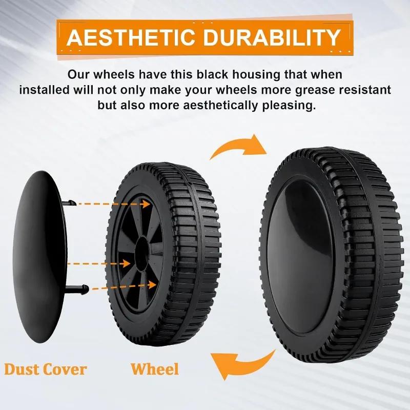 Grill Wheels Replacement Parts for Charbroil Various Models Other Brands Multi-functional Barbecue Grills Grills Accessories