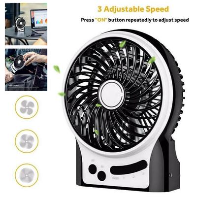 ❤SU/&YU❤Hot Portable Rechargeable Fan Air Cooler Operated Hand Held USB 18650 Battery