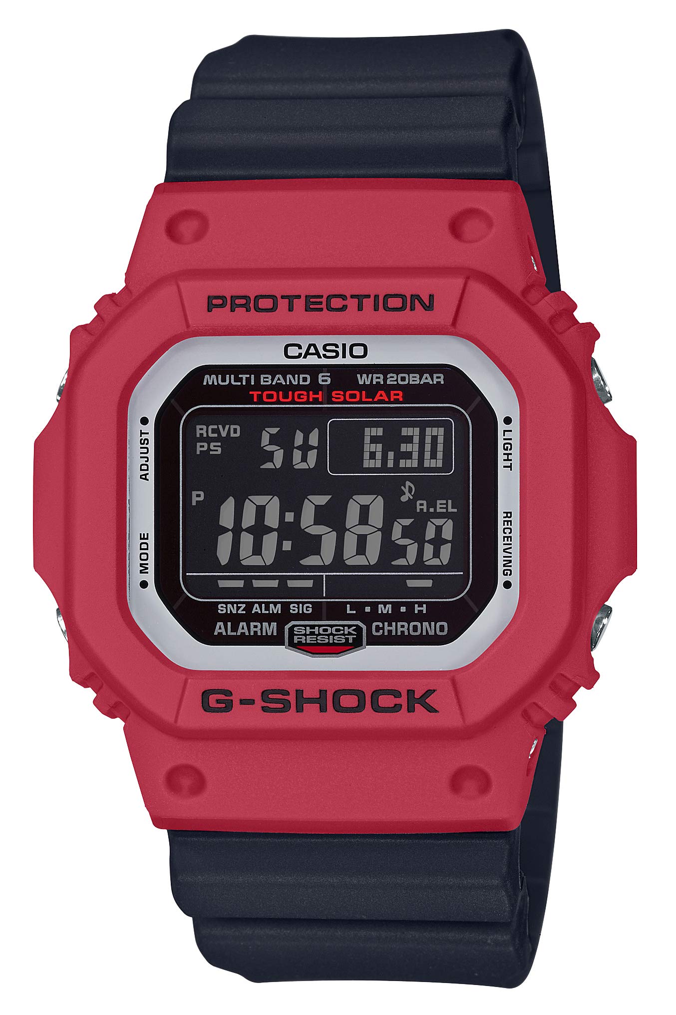 

Casio Solar Black G-Shock GW-M5610RB-4JF Men s Radio-Controlled Watch,