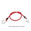5 Pieces Bungee Cords with Hooks Bike Rear Seat Straps Mixed Colors Rubber Elastic Tie Downs