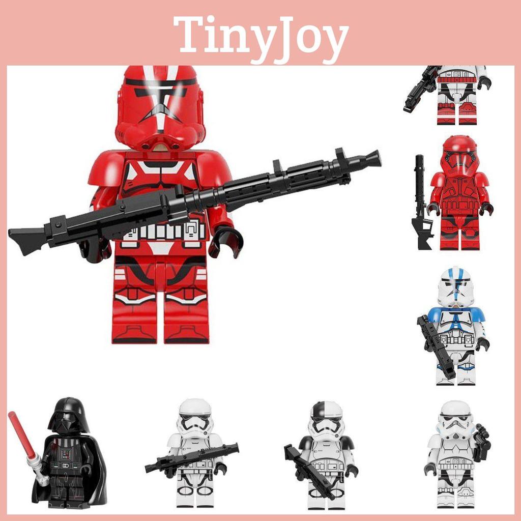 Blocks Minifigures Buliding Bricks Figures Stormtrooper Darth Vader